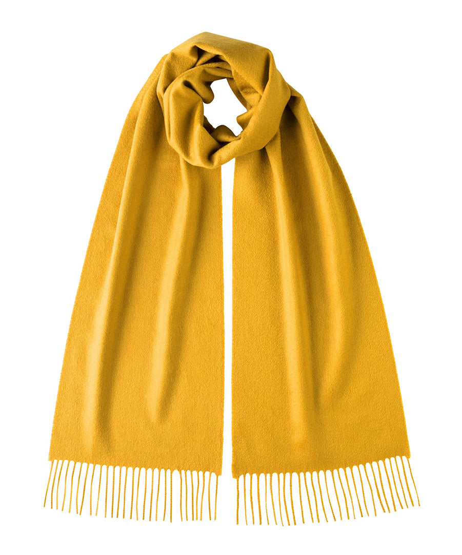 Cashmere Scarf - Winter Jasmine - 100% Made in Scotland - World Chic