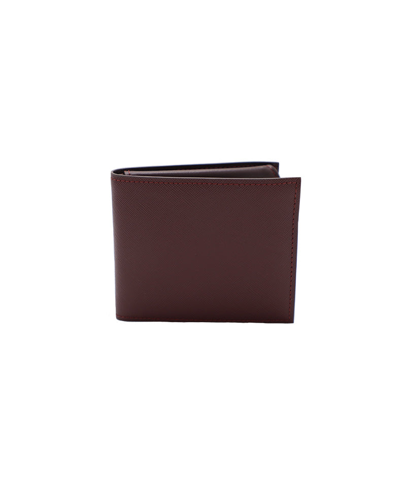 Men's Red Italian Leather Wallet. 11 Card Slots. 100% made in Italy - World Chic