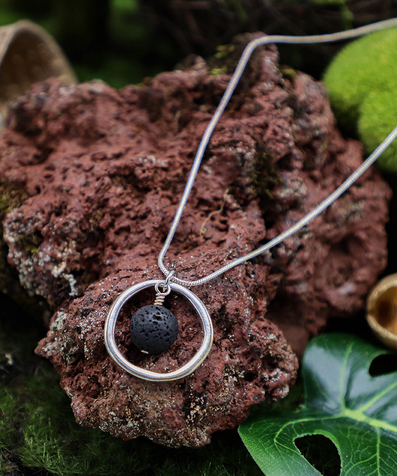 Iceland Lava Rock Necklace Jewelry – 100% Made in Iceland – World Chic