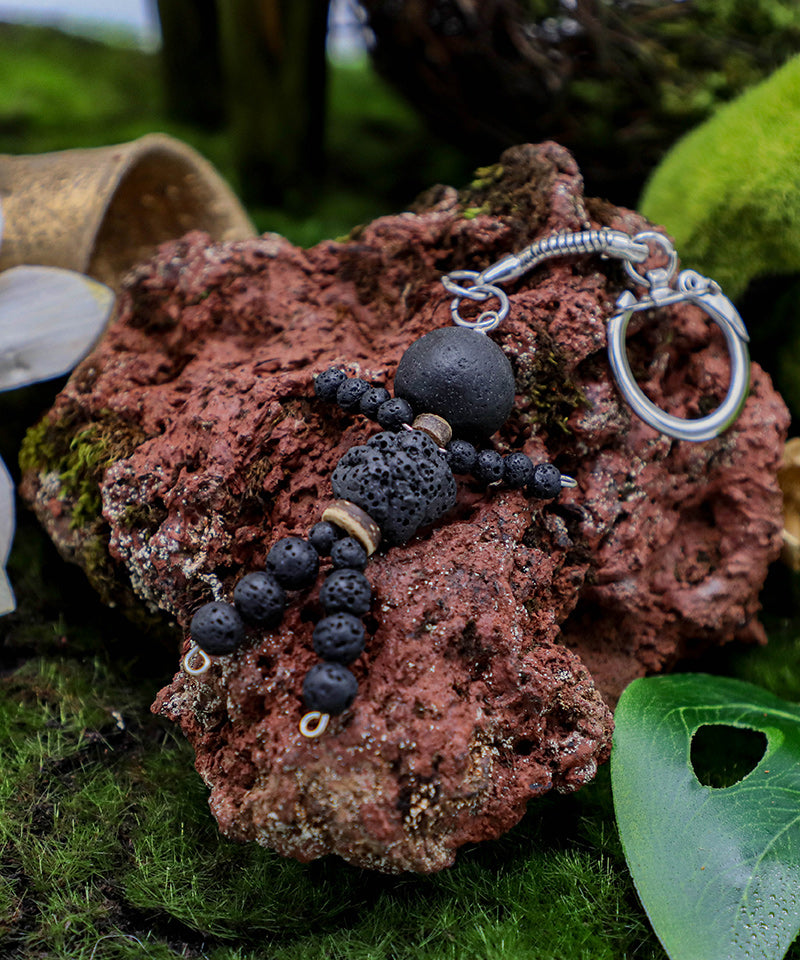 Iceland Lava Rock Troll Keychain – 100% Made in Iceland – World Chic