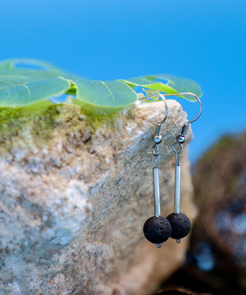Lava Rock Earrings - Iceland Lava Rock Jewelry – 100% Made in Iceland – World Chic