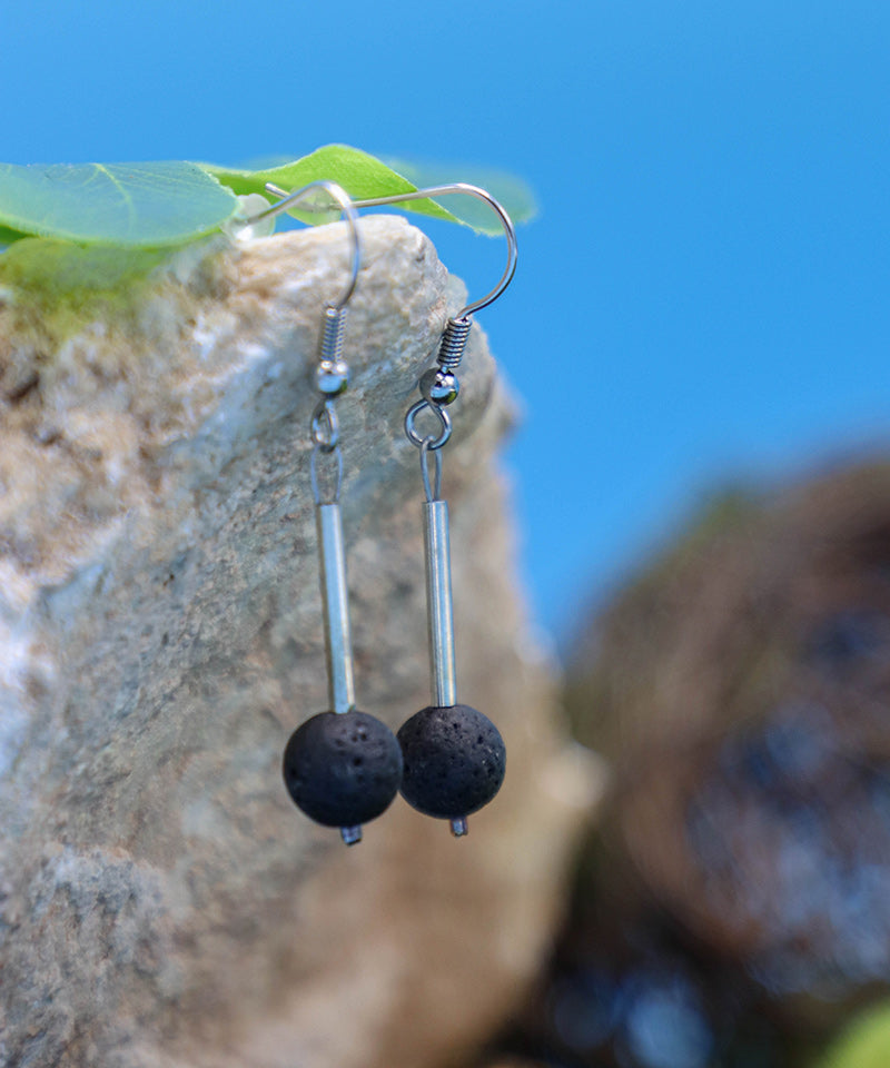 Lava Rock Earrings - Iceland Lava Rock Jewelry – 100% Made in Iceland – World Chic