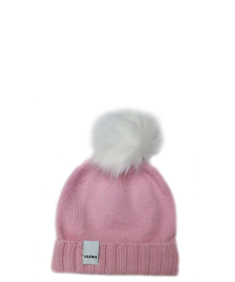 Pink Baby Beanie - Icelandic Wool Beanie - 100% Made in Iceland - World Chic