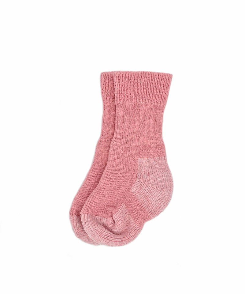 Pink Children Outdoor Socks - Icelandic Wool Socks - 100% Made in Iceland - World Chic