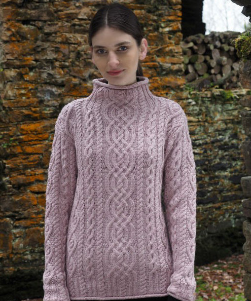 Women’s Irish Knitwear wool sweater – 100% made in Ireland – World Chic