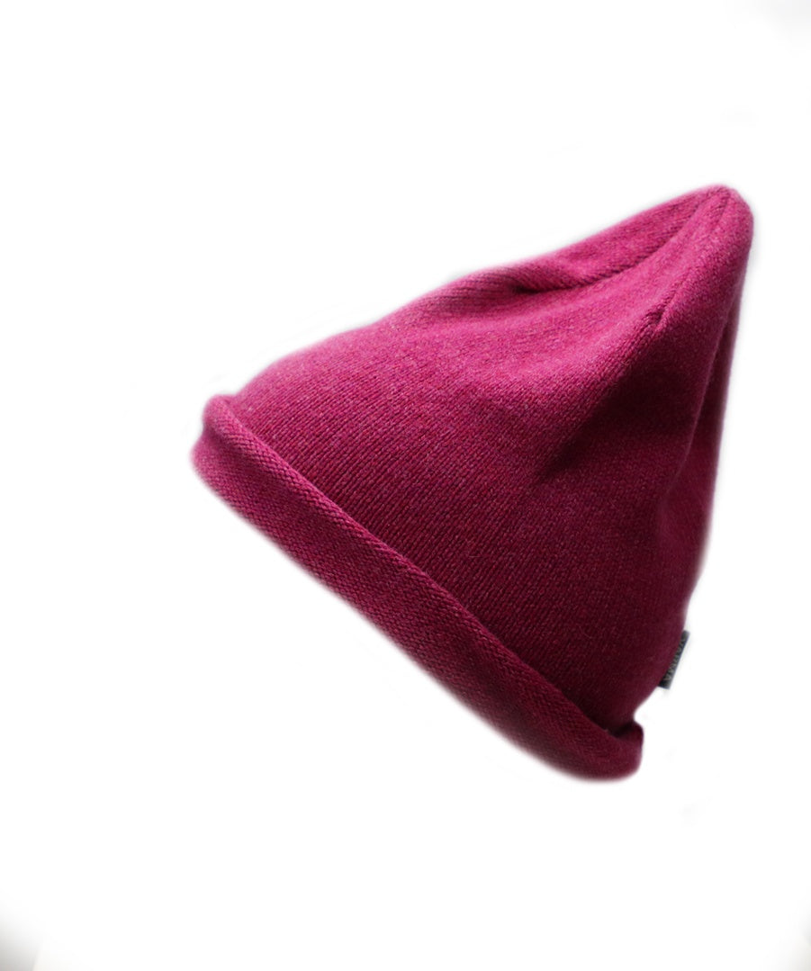 Pink - Men and Women's Icelandic Wool Beanie - 100% Made in Iceland - World Chic