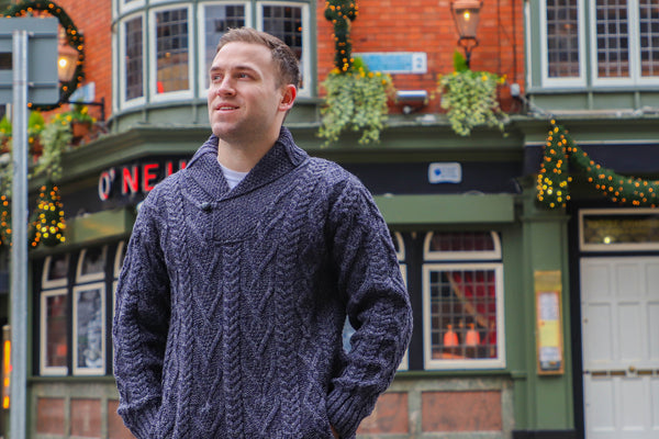 Why An Aran Irish Knitwear Sweater Is Better and Warmer Than Most Sweaters You'll Buy In the U.S.