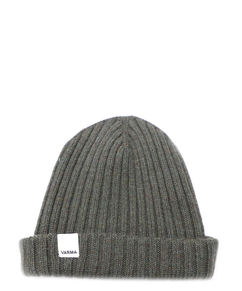 Green Child's Icelandic Wool Ribbed Beanie - 100% Made in Iceland - World Chic