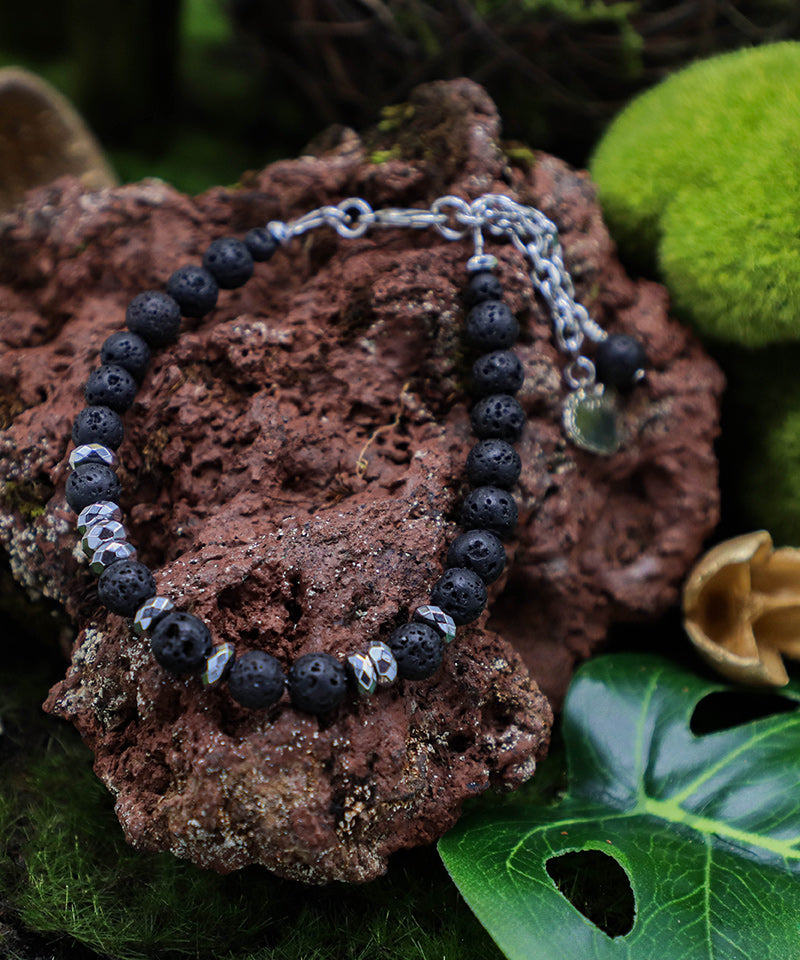 Iceland Charm Lava Rock Bracelet - Iceland Lava Rock Jewelry – 100% Made in Iceland – World Chic