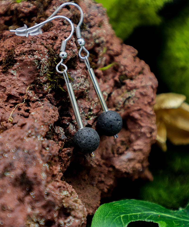 Lava Rock Earrings - Iceland Lava Rock Jewelry – 100% Made in Iceland – World Chic