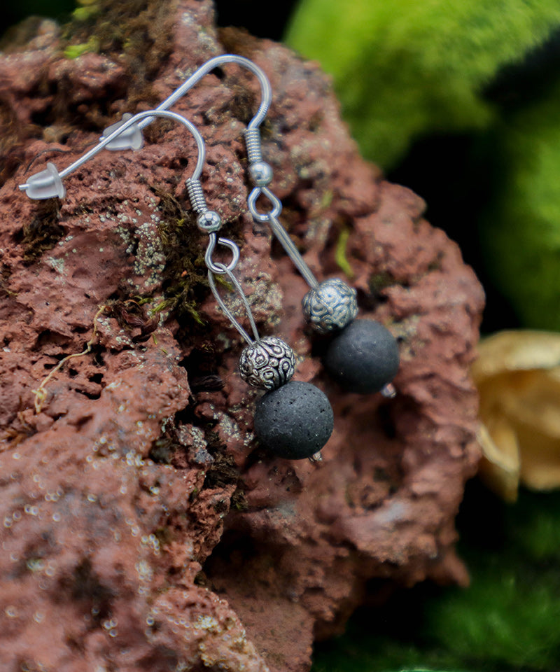 Dangle Earrings - Iceland Lava Rock Jewelry – 100% Made in Iceland – World Chic