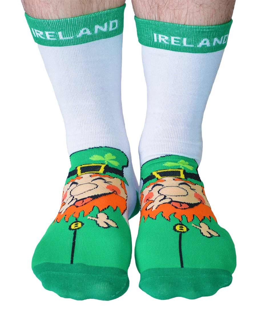 Lucky Leprechaun Ireland Socks
