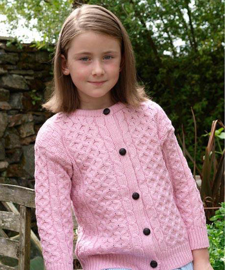 Kids Irish Knitwear wool sweater – 100% made in Ireland – World Chic