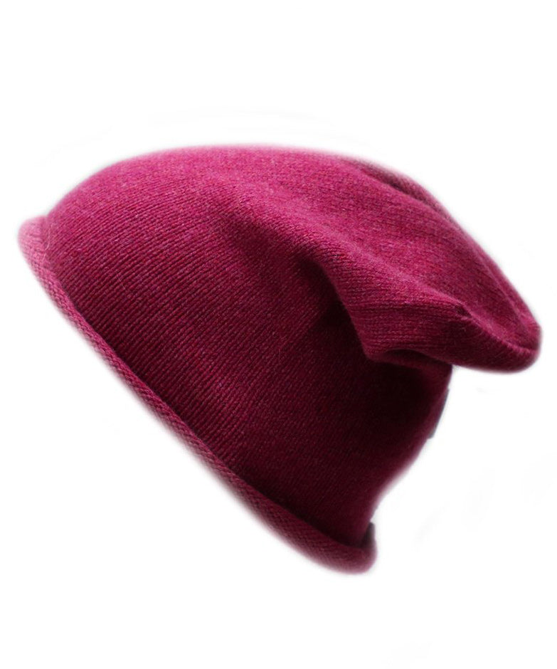 Pink - Men and Women's Icelandic Wool Beanie - 100% Made in Iceland - World Chic